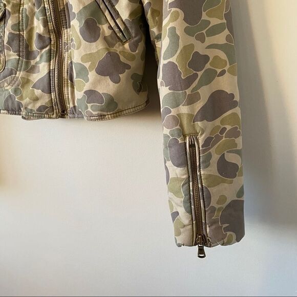 Denim Supply Ralph Lauren-Camo Puff Moto Jacket - Picture 6 of 10